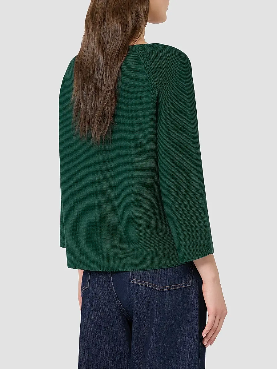 Weekend Max Mara Women's Cotton Yarn Sweater | Thumbnail 4 Weekend Max Mara Women's Cotton Yarn Sweater | Thumbnail 4