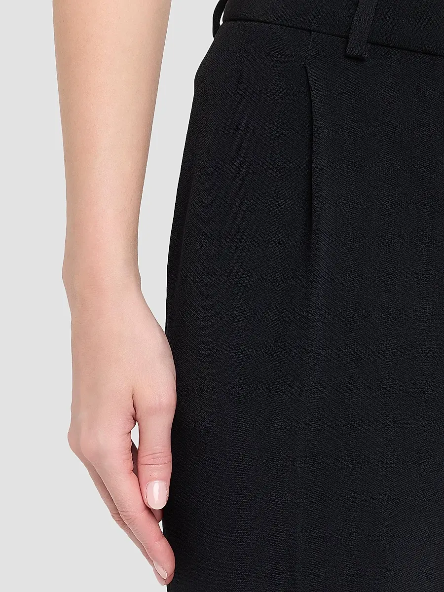 Brandon Maxwell Women's The Irving Double Crepe Straight-Leg Trousers | Thumbnail 5 Brandon Maxwell Women's The Irving Double Crepe Straight-Leg Trousers | Thumbnail 5