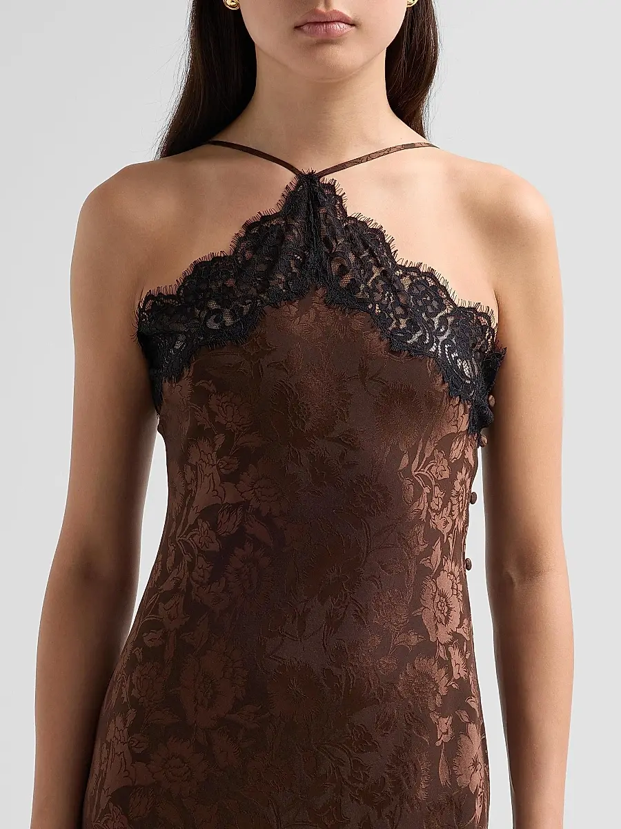 Veronica Beard Women's Rue Jacquard-Lace Maxi Dress | Thumbnail 5 Veronica Beard Women's Rue Jacquard-Lace Maxi Dress | Thumbnail 5
