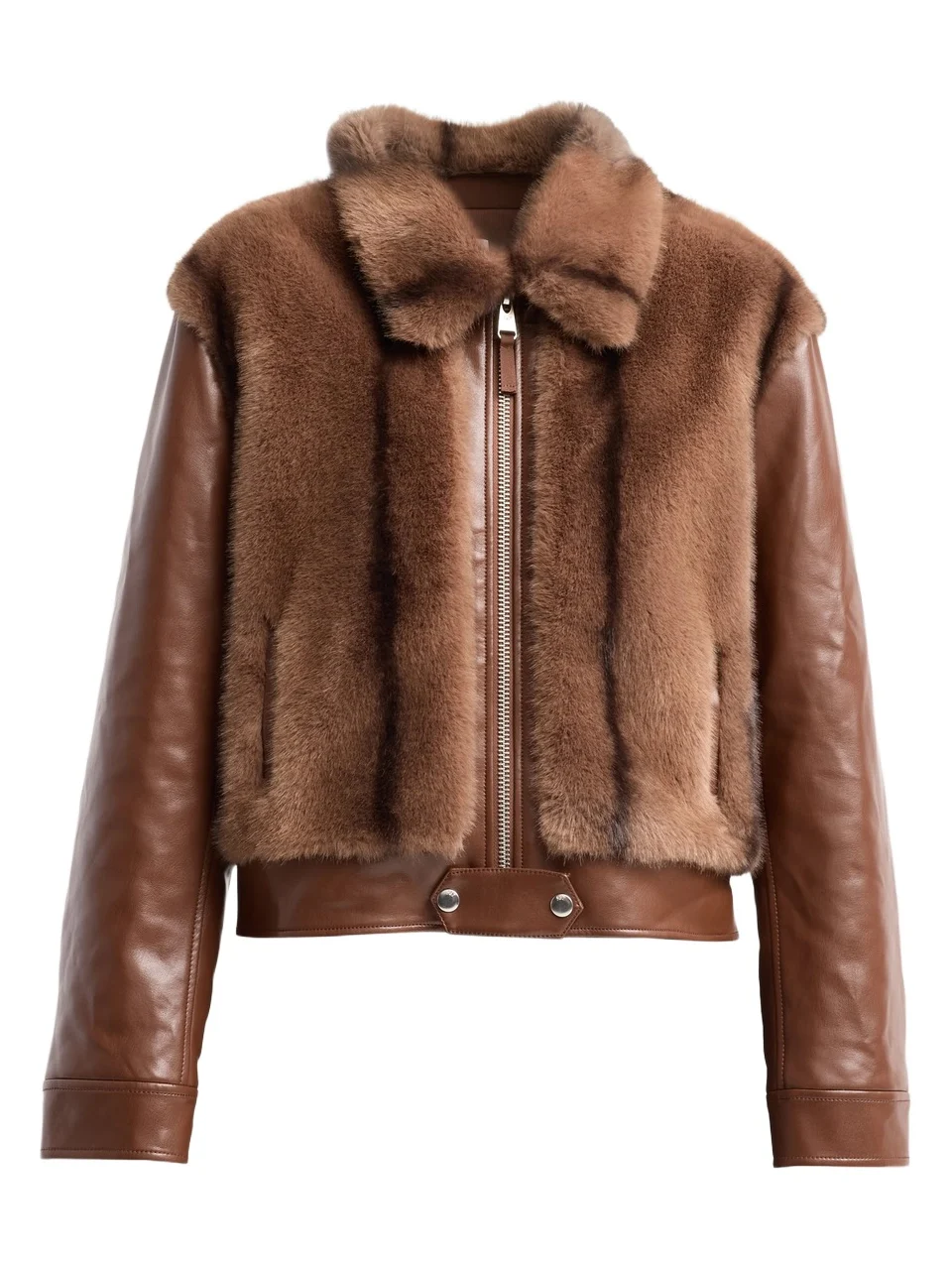 Women's Melinda Mixed-Media Jacket Women's Melinda Mixed-Media Jacket