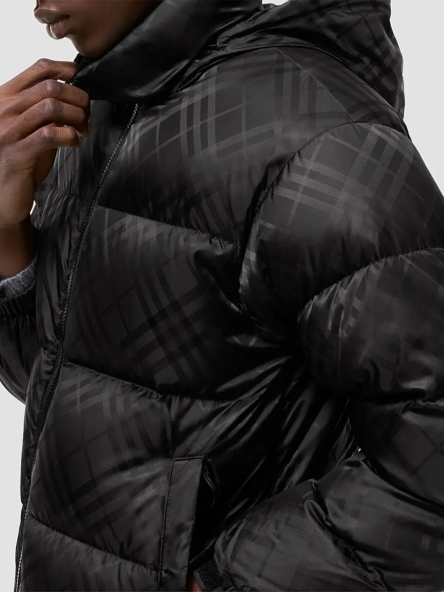 Burberry Men's Highlands Check Puffer Coat | Thumbnail 4 Burberry Men's Highlands Check Puffer Coat | Thumbnail 4