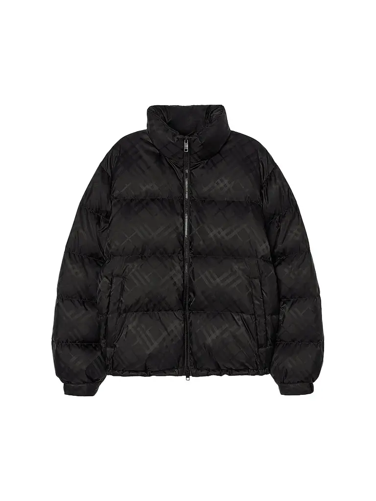 Men's Highlands Check Puffer Coat Men's Highlands Check Puffer Coat