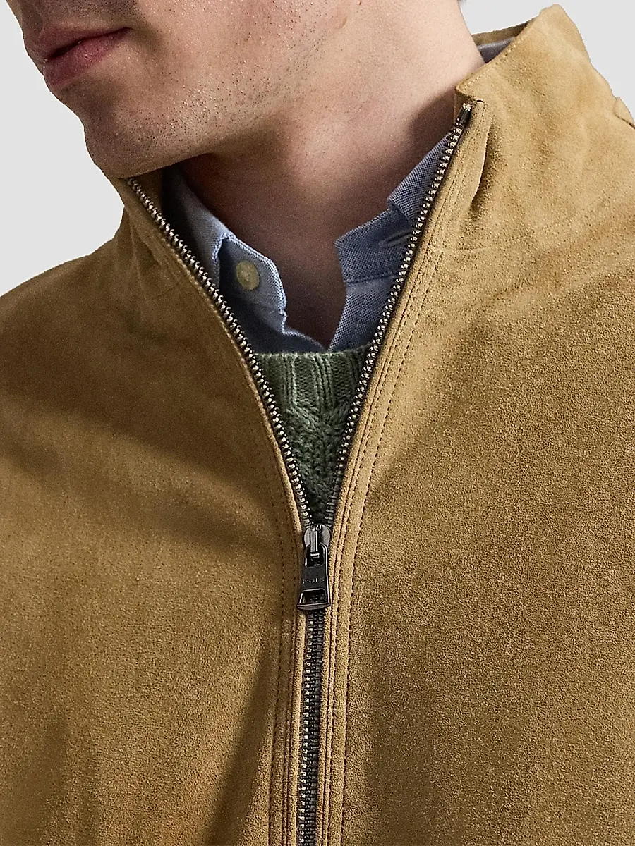 Polo Ralph Lauren Men's Classic Suede Jacket | Thumbnail 5 Polo Ralph Lauren Men's Classic Suede Jacket | Thumbnail 5