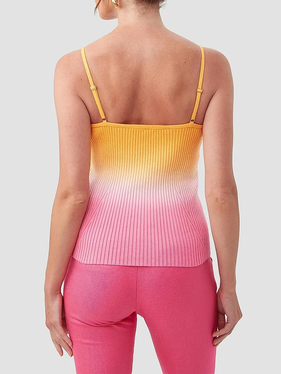 Trina Turk Women's Infusion Cotton Rb-Knit Camisole | Thumbnail 2 Trina Turk Women's Infusion Cotton Rb-Knit Camisole | Thumbnail 2