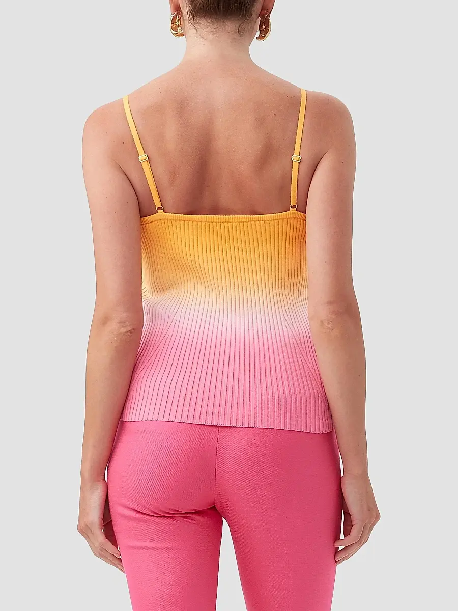 Trina Turk Women's Infusion Cotton Rb-Knit Camisole | Thumbnail 3 Trina Turk Women's Infusion Cotton Rb-Knit Camisole | Thumbnail 3