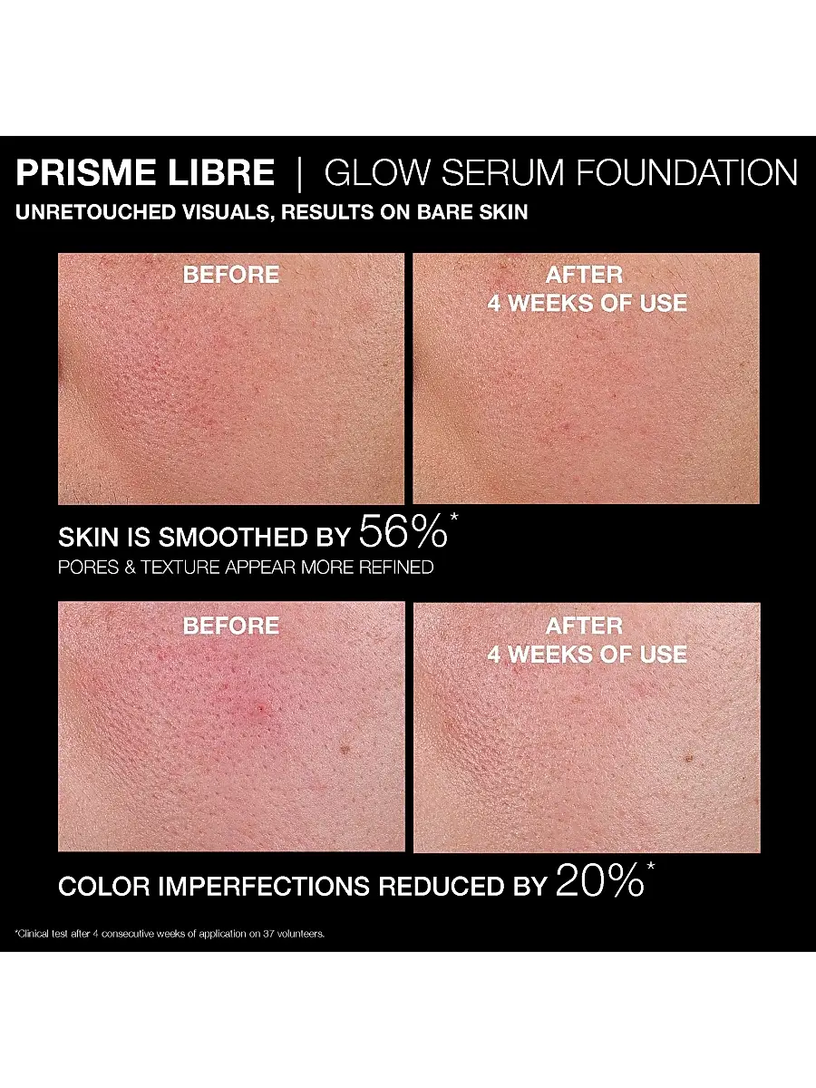 Givenchy Women's Prisme Libre Skin Caring Glow Foundation 24H Hydration | Thumbnail 6 Givenchy Women's Prisme Libre Skin Caring Glow Foundation 24H Hydration | Thumbnail 6