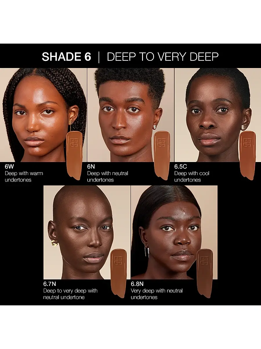 Givenchy Women's Prisme Libre Skin Caring Glow Foundation 24H Hydration | Thumbnail 9 Givenchy Women's Prisme Libre Skin Caring Glow Foundation 24H Hydration | Thumbnail 9