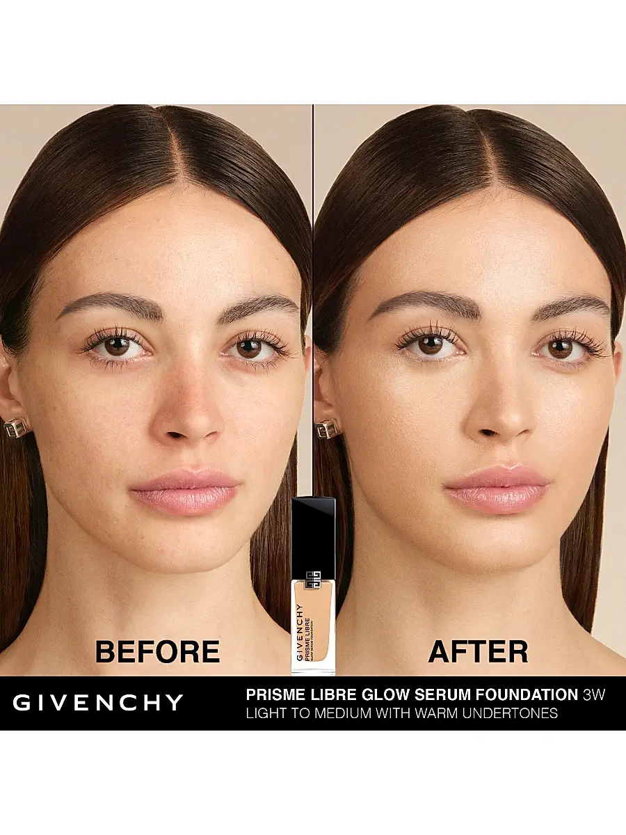 Givenchy Women's Prisme Libre Skin Caring Glow Foundation 24H Hydration | Thumbnail 3 Givenchy Women's Prisme Libre Skin Caring Glow Foundation 24H Hydration | Thumbnail 3
