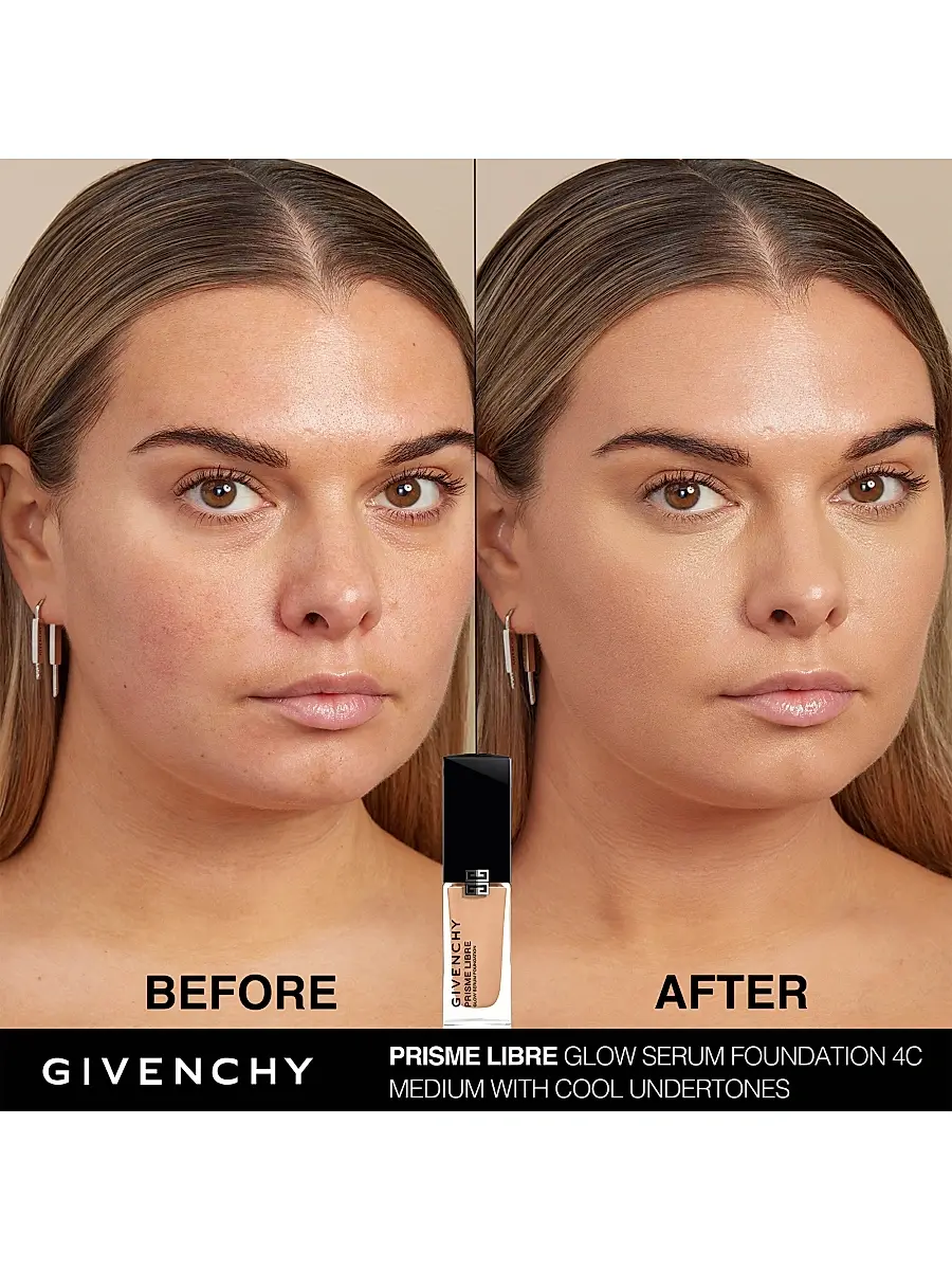 Givenchy Women's Prisme Libre Skin Caring Glow Foundation 24H Hydration | Thumbnail 3 Givenchy Women's Prisme Libre Skin Caring Glow Foundation 24H Hydration | Thumbnail 3