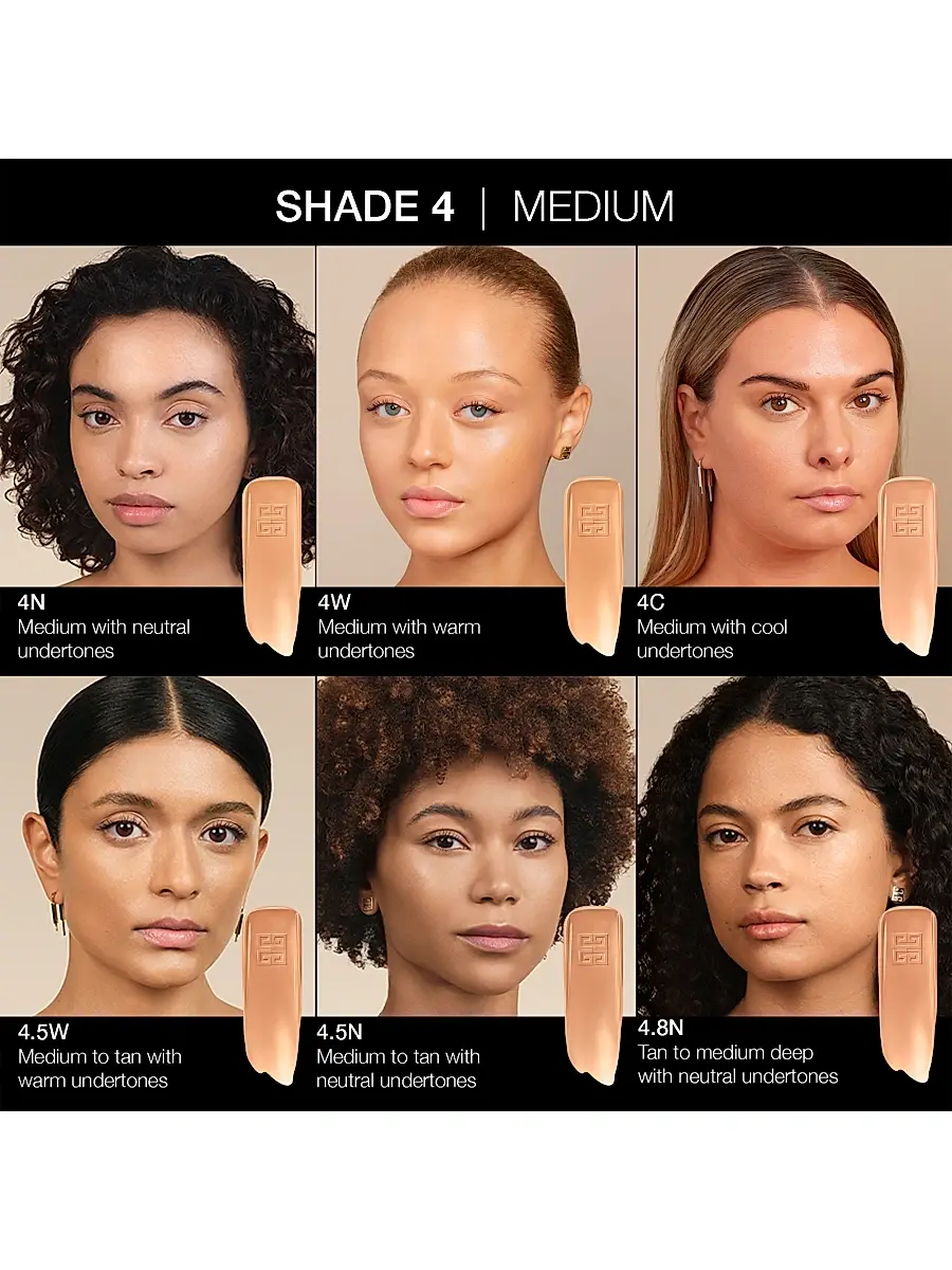 Givenchy Women's Prisme Libre Skin Caring Glow Foundation 24H Hydration | Thumbnail 9 Givenchy Women's Prisme Libre Skin Caring Glow Foundation 24H Hydration | Thumbnail 9