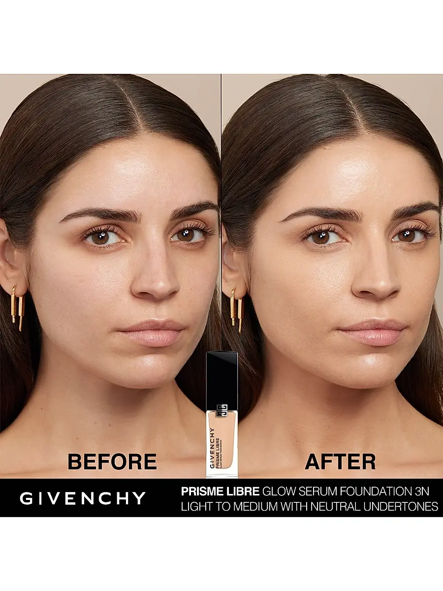 Givenchy Women's Prisme Libre Skin Caring Glow Foundation 24H Hydration | Thumbnail 3 Givenchy Women's Prisme Libre Skin Caring Glow Foundation 24H Hydration | Thumbnail 3