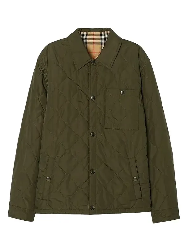 Men's Brighton Reversible Quilted Overshirt Men's Brighton Reversible Quilted Overshirt