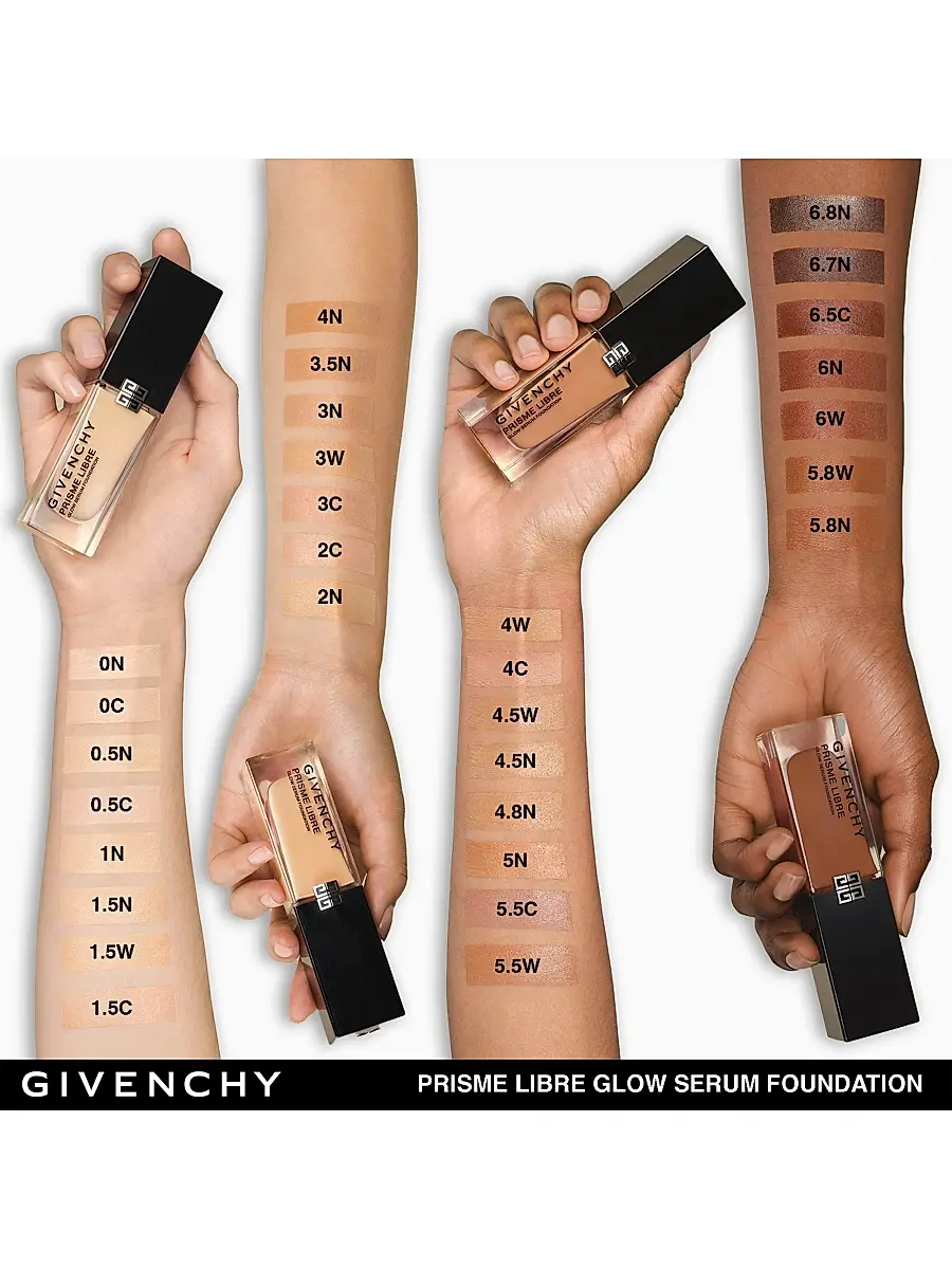 Givenchy Women's Prisme Libre Skin Caring Glow Foundation 24H Hydration | Thumbnail 2 Givenchy Women's Prisme Libre Skin Caring Glow Foundation 24H Hydration | Thumbnail 2