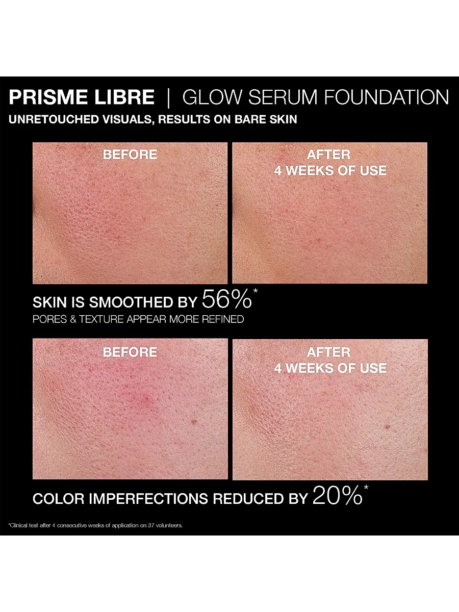 Givenchy Women's Prisme Libre Skin Caring Glow Foundation 24H Hydration | Thumbnail 6 Givenchy Women's Prisme Libre Skin Caring Glow Foundation 24H Hydration | Thumbnail 6