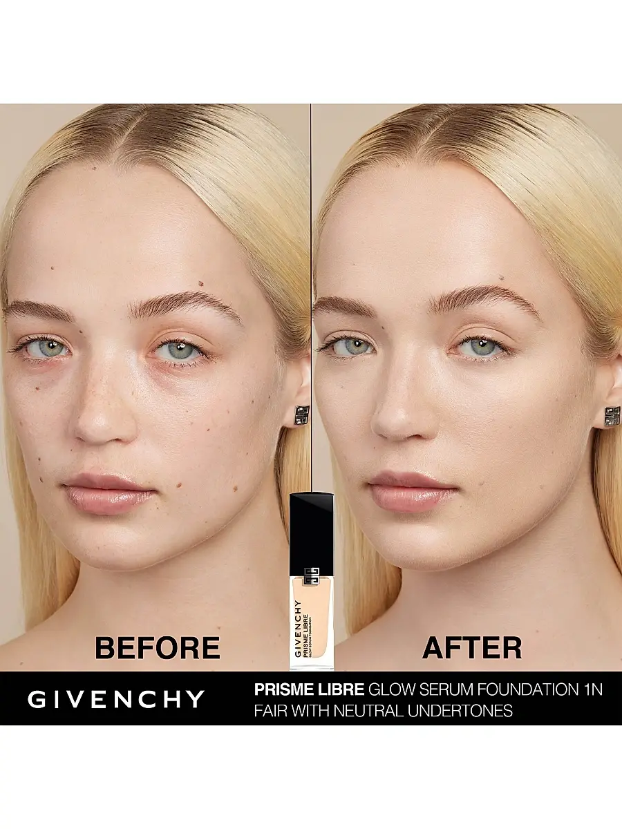 Givenchy Women's Prisme Libre Skin Caring Glow Foundation 24H Hydration | Thumbnail 3 Givenchy Women's Prisme Libre Skin Caring Glow Foundation 24H Hydration | Thumbnail 3