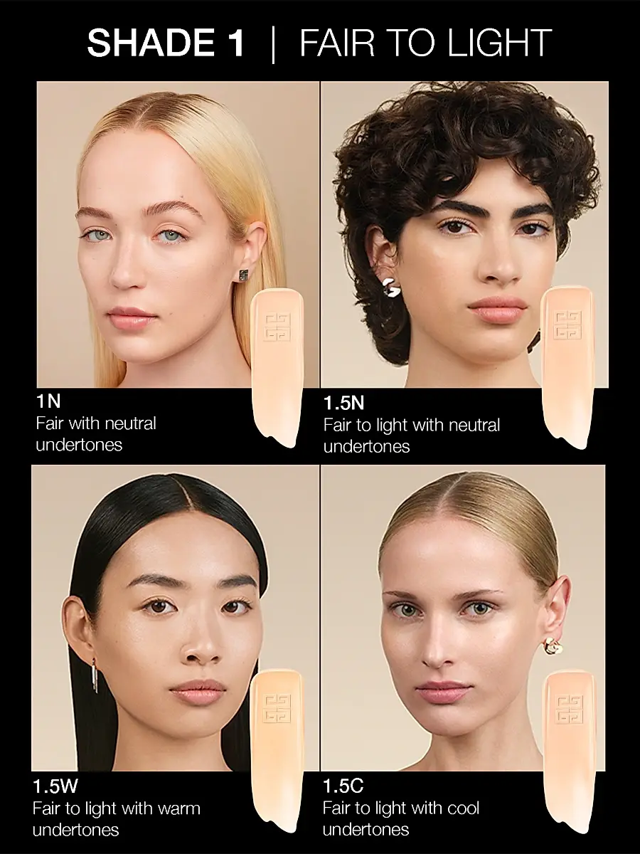 Givenchy Women's Prisme Libre Skin Caring Glow Foundation 24H Hydration | Thumbnail 9 Givenchy Women's Prisme Libre Skin Caring Glow Foundation 24H Hydration | Thumbnail 9