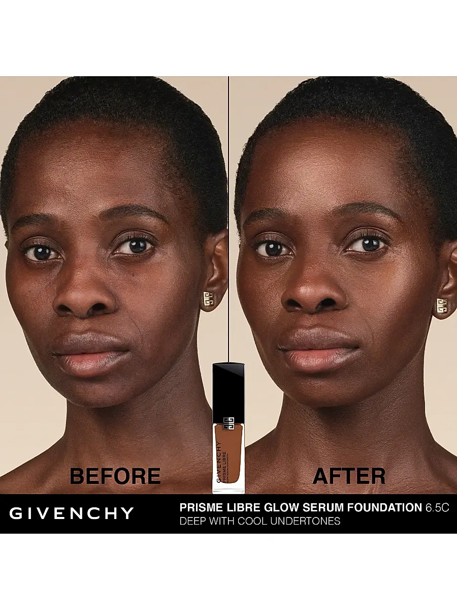 Givenchy Women's Prisme Libre Skin Caring Glow Foundation 24H Hydration | Thumbnail 3 Givenchy Women's Prisme Libre Skin Caring Glow Foundation 24H Hydration | Thumbnail 3