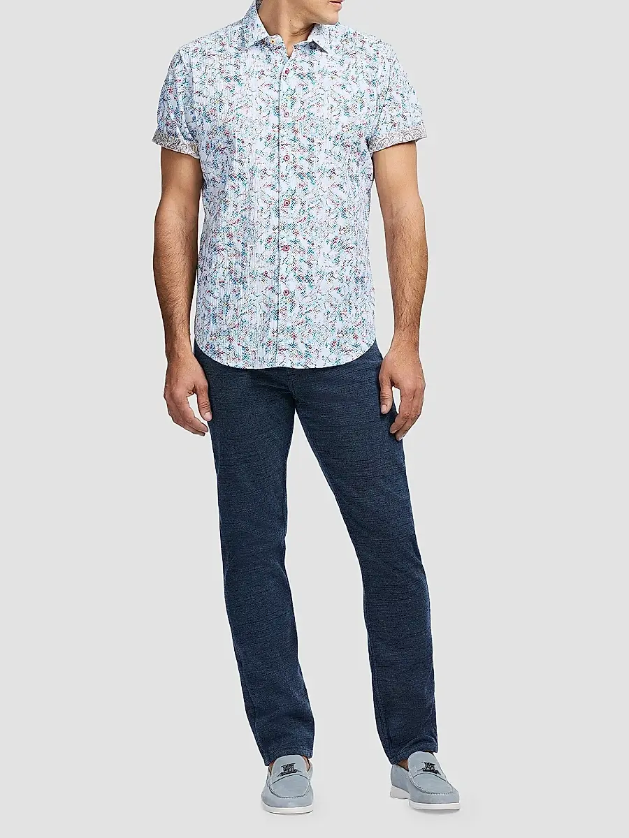 Robert Graham Men's Elgar Printed Button-Front Shirt | Thumbnail 2 Robert Graham Men's Elgar Printed Button-Front Shirt | Thumbnail 2