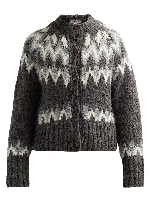 Women's Christina Fair Isle-Inspired Cardigan Women's Christina Fair Isle-Inspired Cardigan