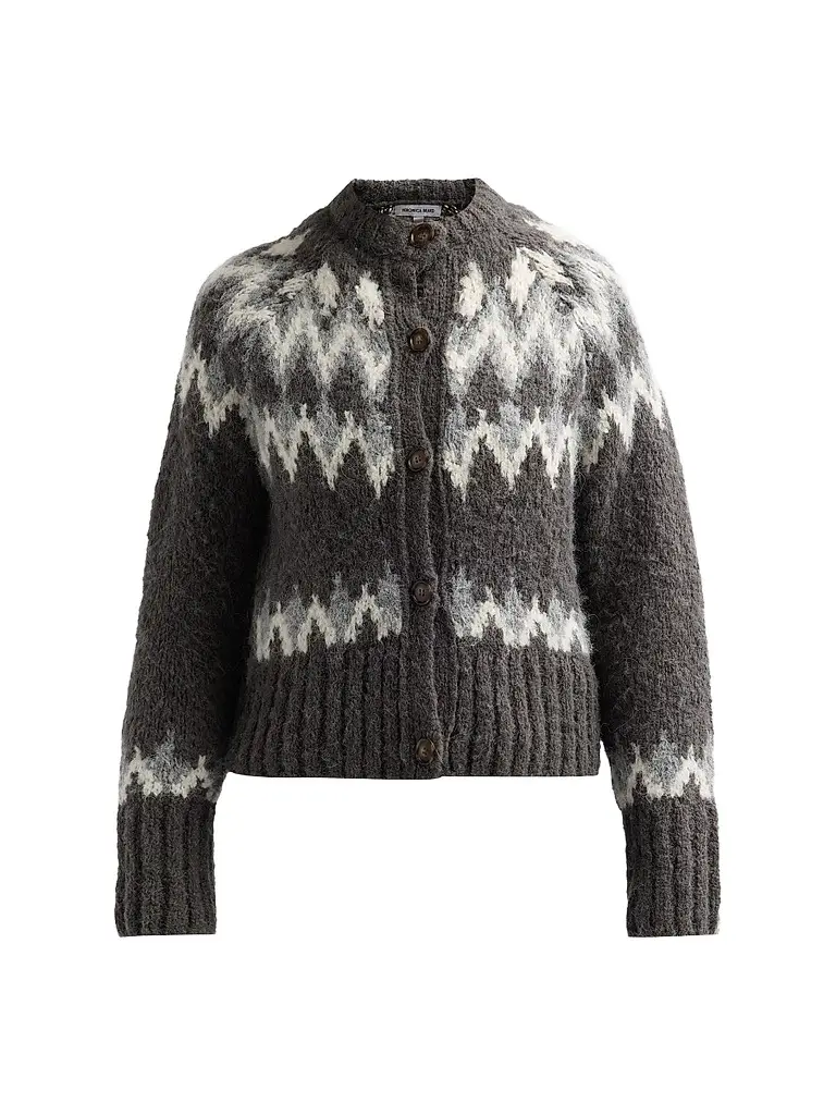Women's Christina Fair Isle-Inspired Cardigan Women's Christina Fair Isle-Inspired Cardigan