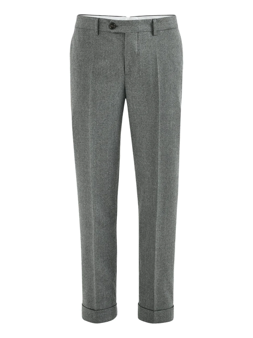 Men's Virgin Wool Flannel Italian Fit Trousers Men's Virgin Wool Flannel Italian Fit Trousers