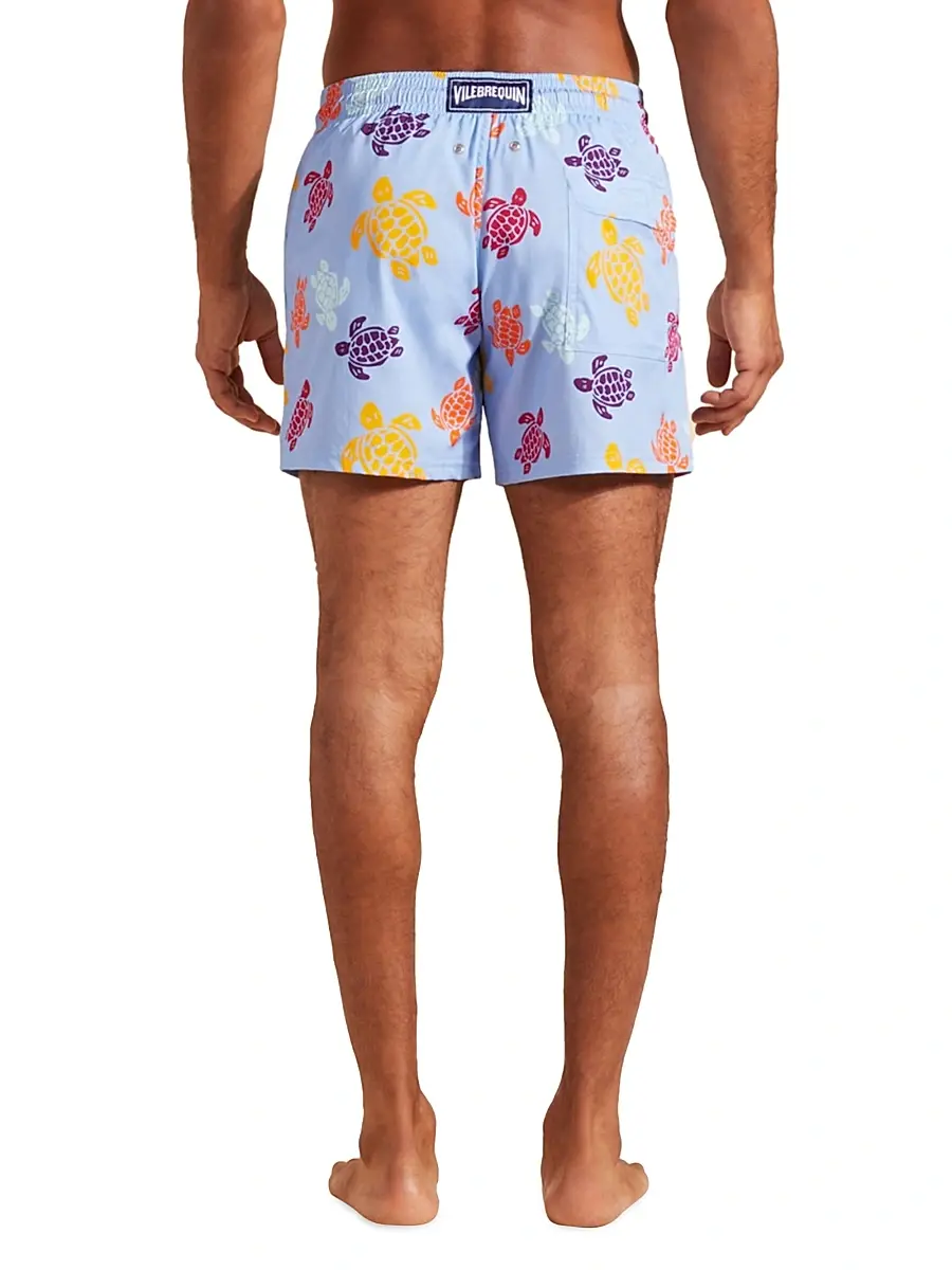 Vilebrequin Men's Multicolor Tortoise Swim Trunks | Thumbnail 5