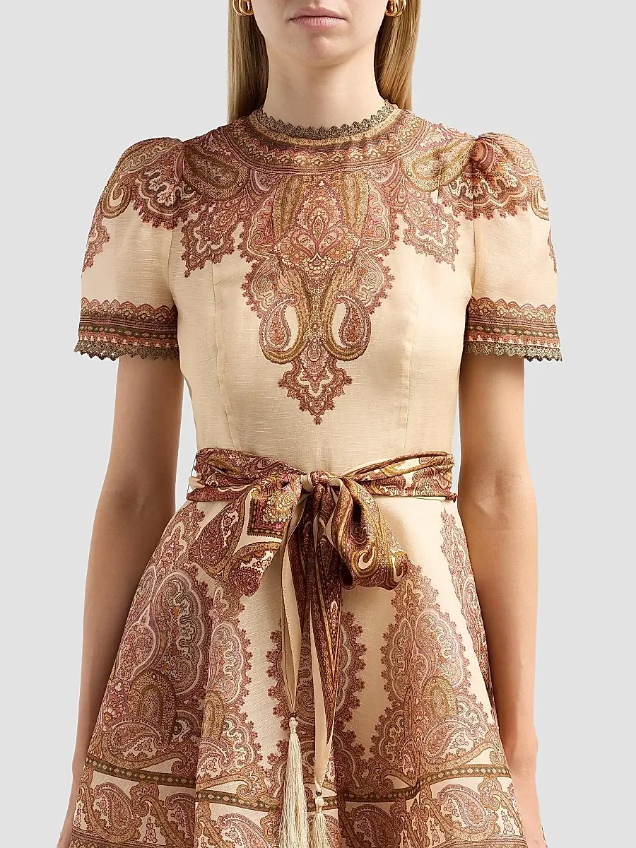 Zimmermann Women's Ascent Picnic Mini Dress | Thumbnail 5