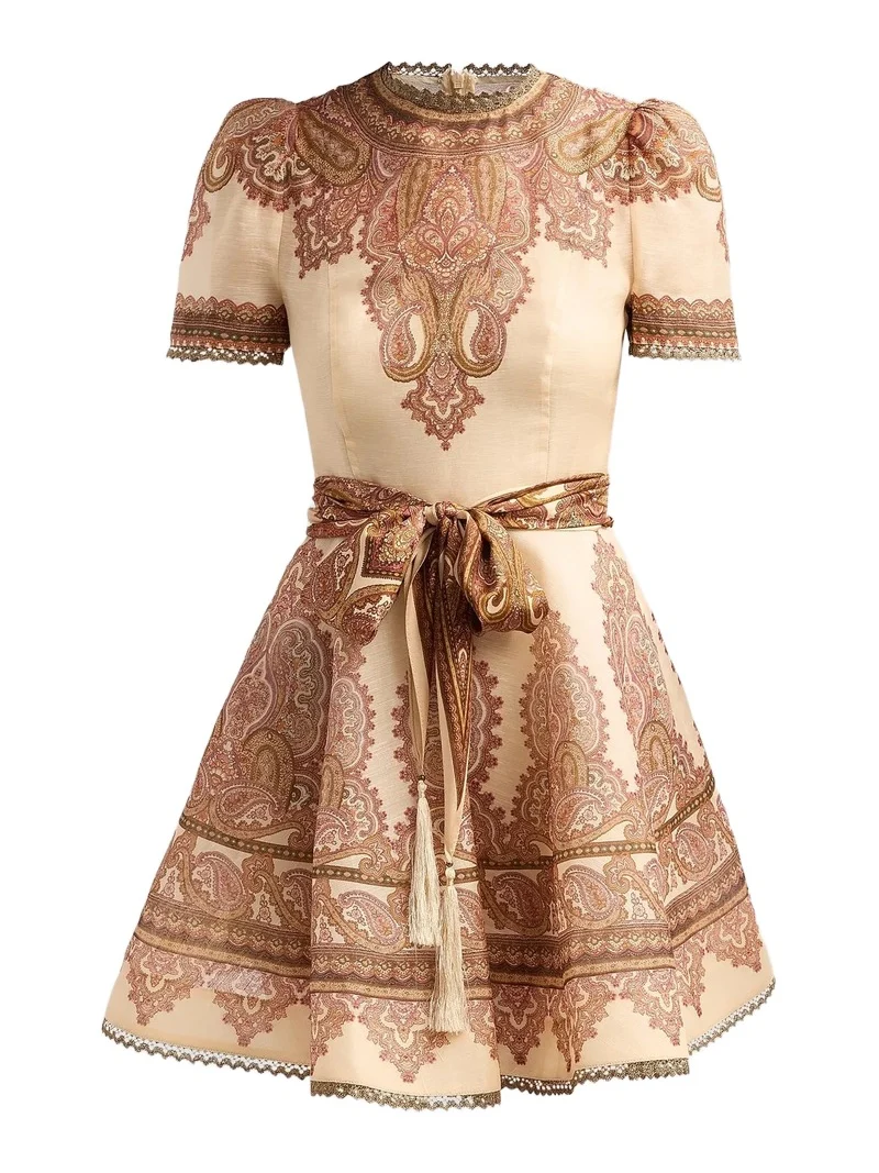 Zimmermann Women's Ascent Picnic Mini Dress