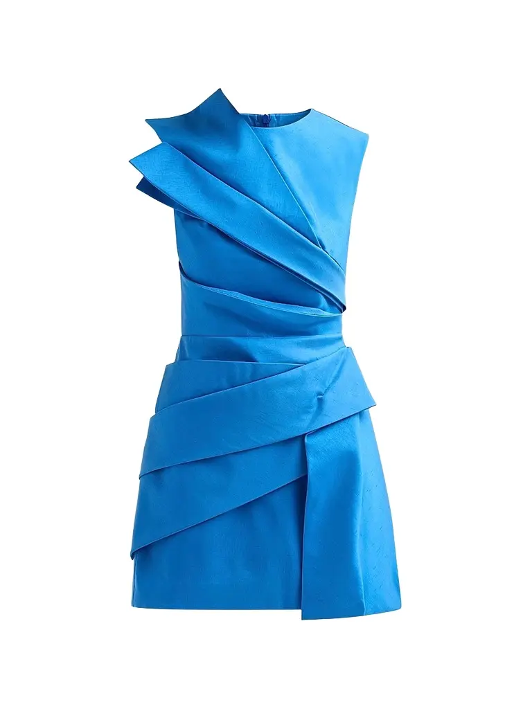 ACLER Women's Kenley Gathered Sleeveless Minidress
