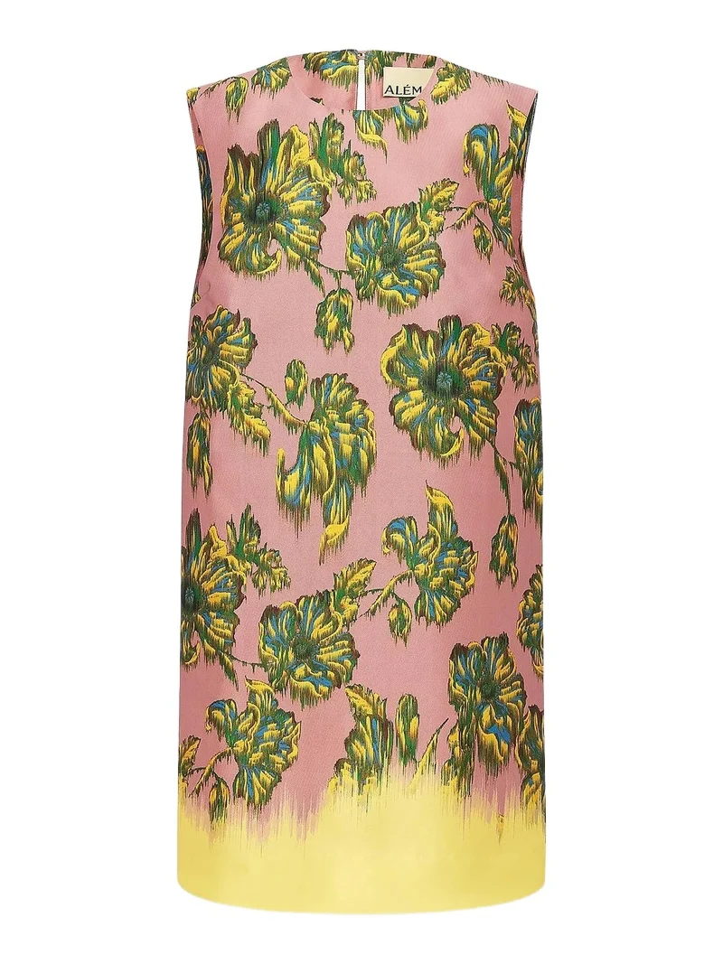 Women's Faye Floral Satin Mini Dress