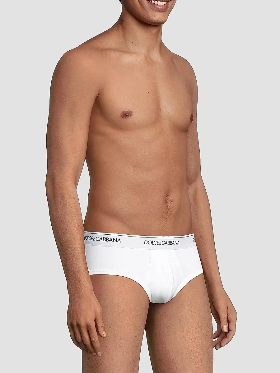Dolce & Gabbana Men's 2-Pack Brando Briefs Set | Thumbnail 4 Dolce & Gabbana Men's 2-Pack Brando Briefs Set | Thumbnail 4