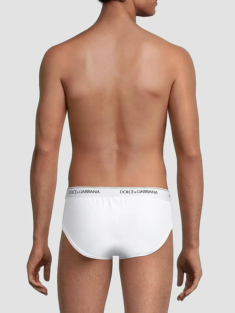 Dolce & Gabbana Men's 2-Pack Brando Briefs Set | Thumbnail 5 Dolce & Gabbana Men's 2-Pack Brando Briefs Set | Thumbnail 5