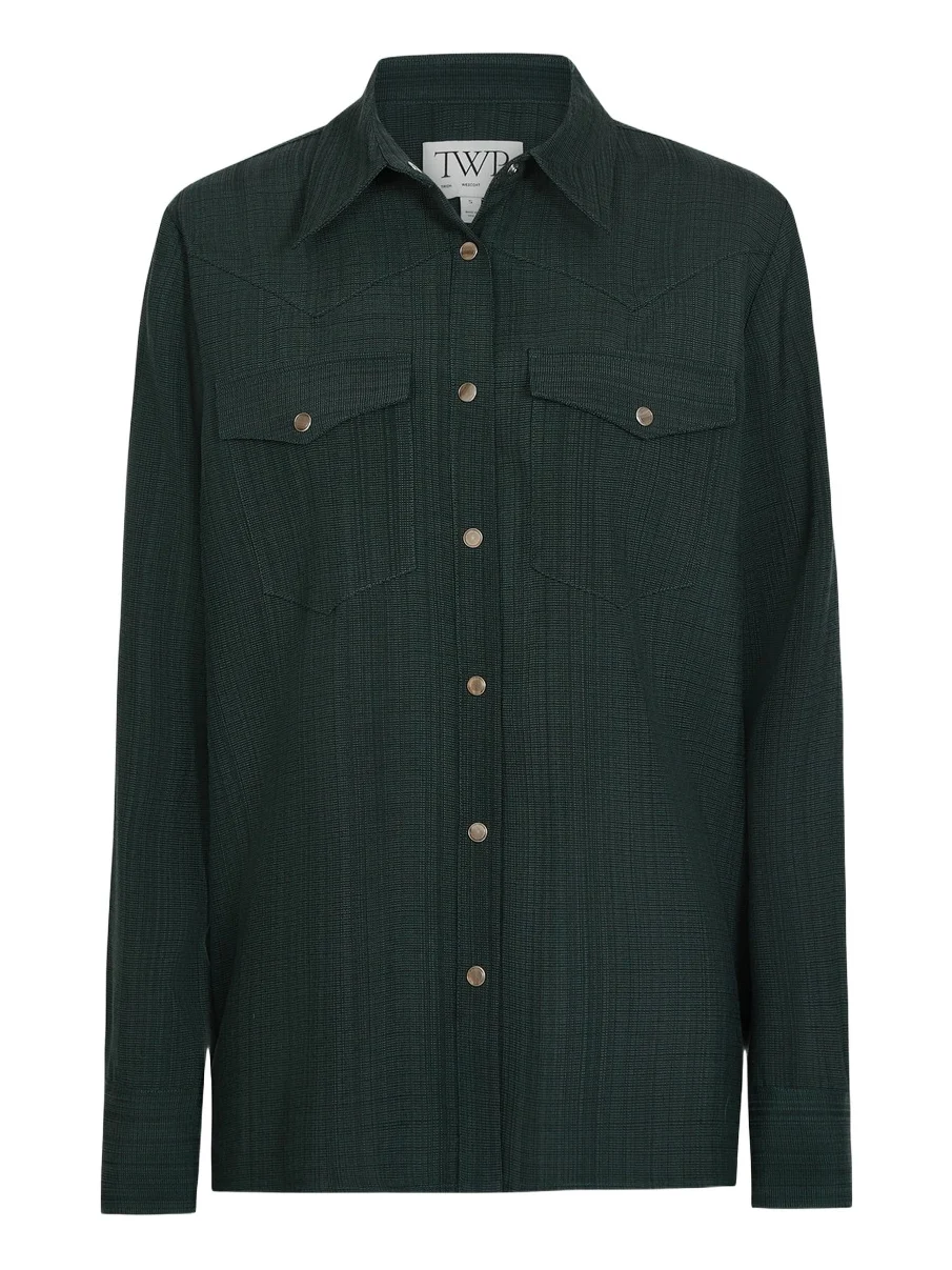 TWP Women's Lone Rider Textured Shirt