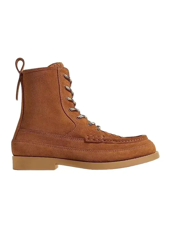 Men's Pier Intrecciato Suede Ankle Boots