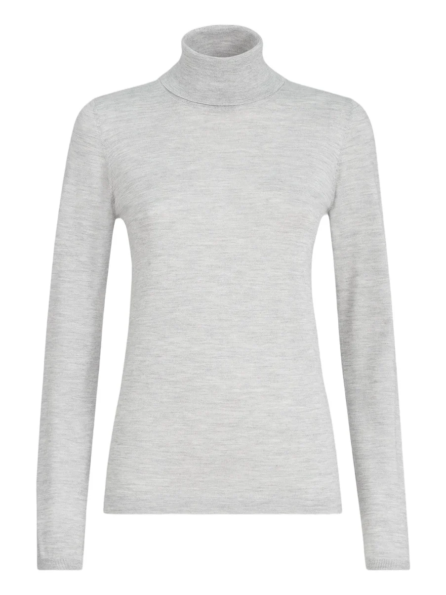 Women's Cashmere and Silk Lightweight Turtleneck Sweater Women's Cashmere and Silk Lightweight Turtleneck Sweater