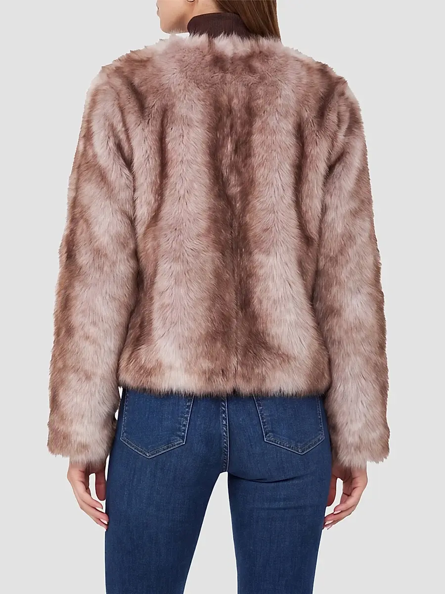 Gorski Women's Toscana Shearling Lamb Collarless Coat | Thumbnail 5 Gorski Women's Toscana Shearling Lamb Collarless Coat | Thumbnail 5