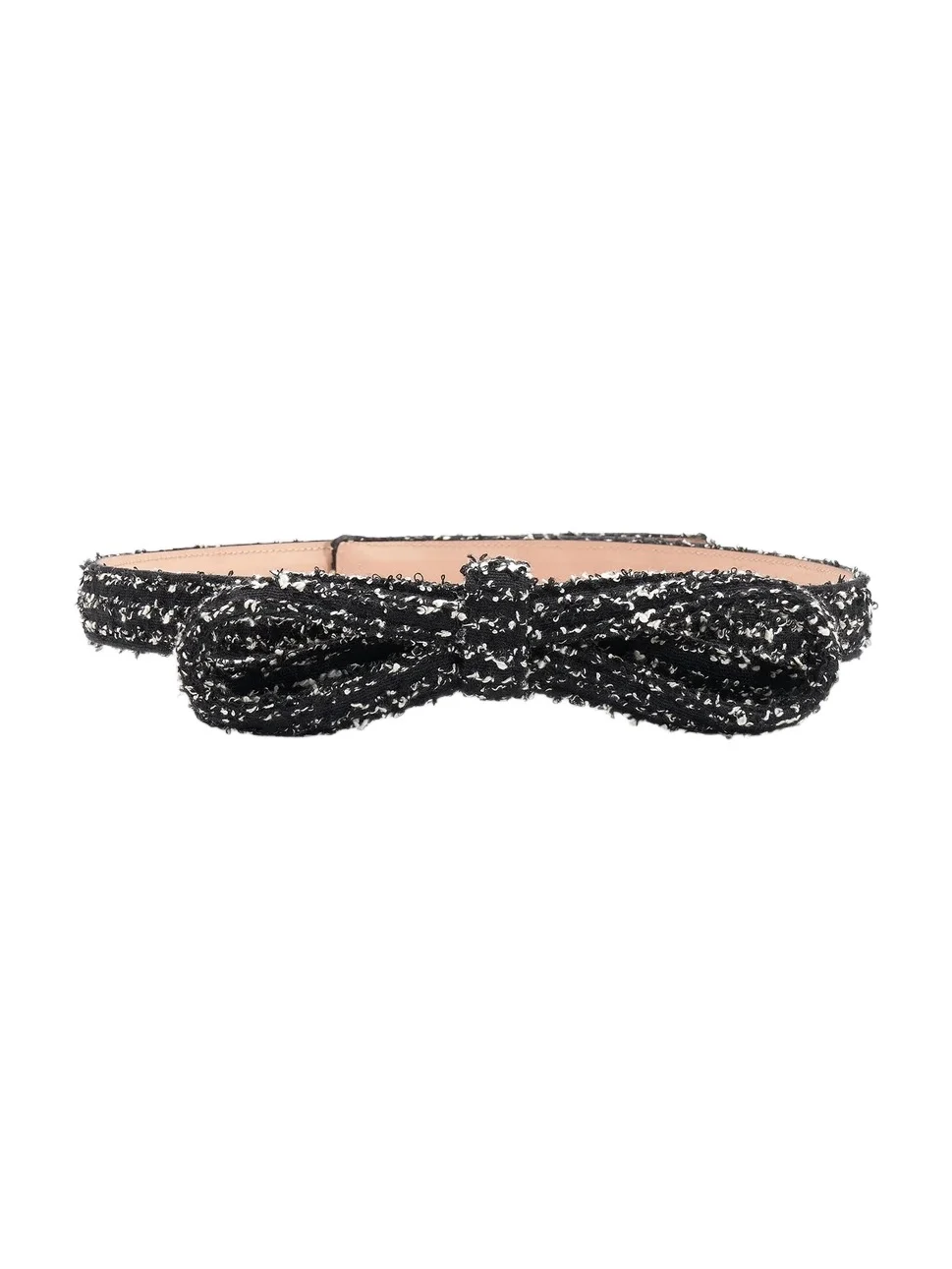 Women's Bow Tweed Belt