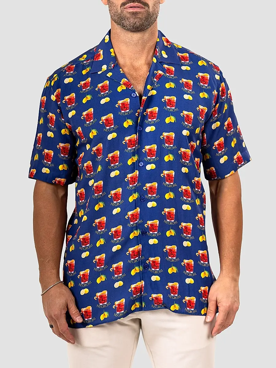 Maceoo Men's Apachi Marthyr Cocktail Shirt | Thumbnail 2