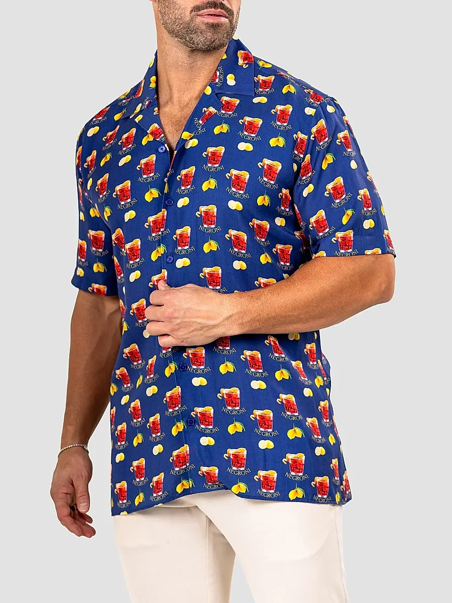 Maceoo Men's Apachi Marthyr Cocktail Shirt | Thumbnail 3