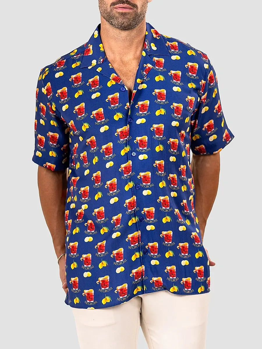 Maceoo Men's Apachi Marthyr Cocktail Shirt | Thumbnail 4