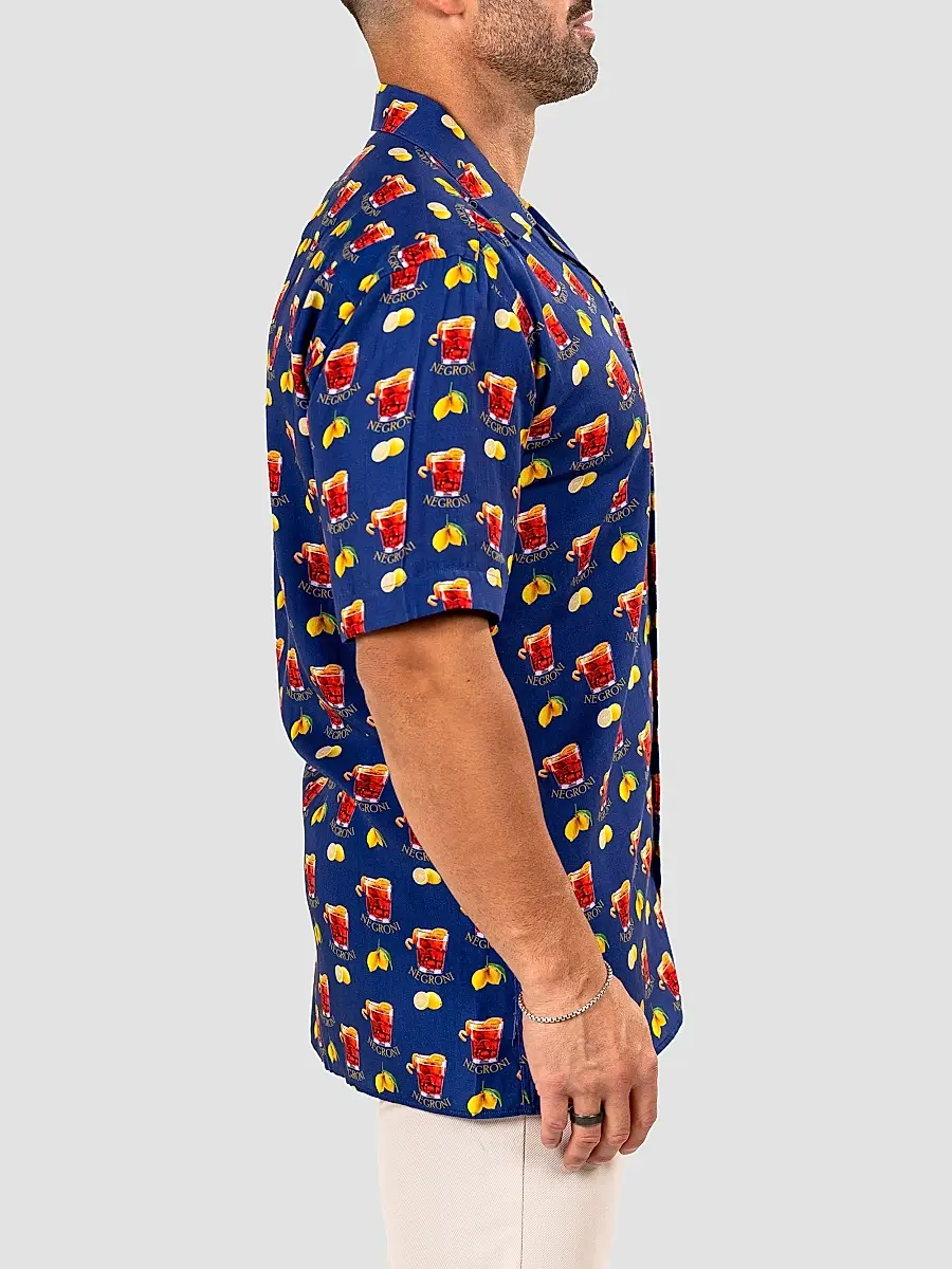 Maceoo Men's Apachi Marthyr Cocktail Shirt | Thumbnail 5