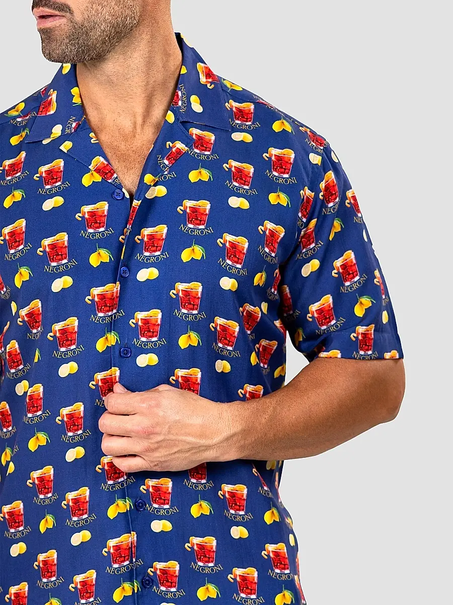 Maceoo Men's Apachi Marthyr Cocktail Shirt | Thumbnail 8