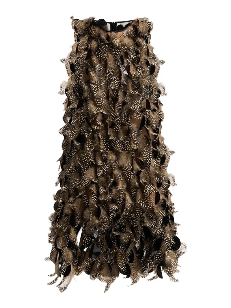 Women's Ascent Featherd Mini Dress