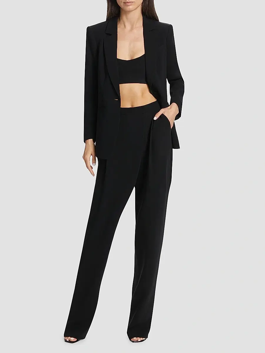 Cinq à Sept Women's Karlie Crepe Blazer | Thumbnail 2 Cinq à Sept Women's Karlie Crepe Blazer | Thumbnail 2