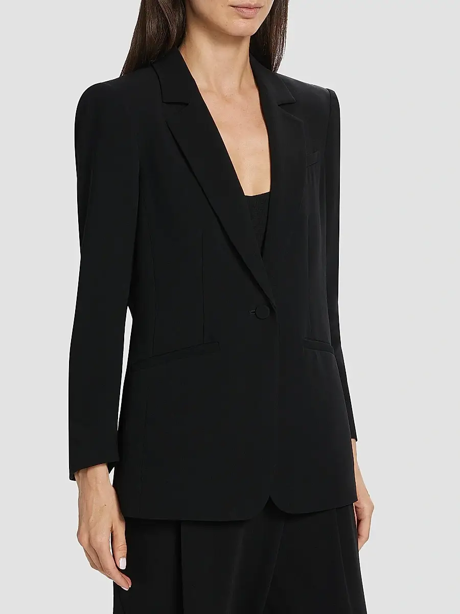 Cinq à Sept Women's Karlie Crepe Blazer | Thumbnail 4 Cinq à Sept Women's Karlie Crepe Blazer | Thumbnail 4