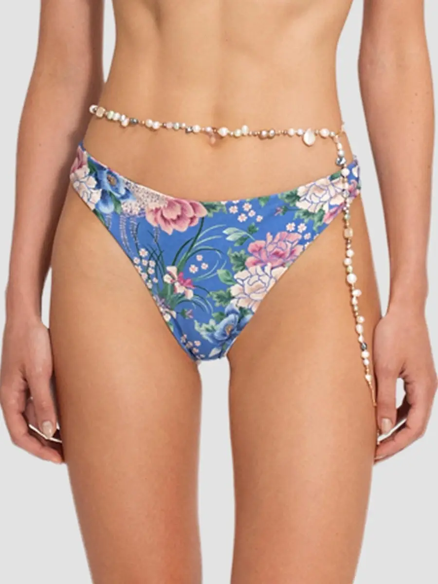 Agua Bendita Women's Radical Sunrise Ilu Reversible Floral Bikini Bottom | Thumbnail 6 Agua Bendita Women's Radical Sunrise Ilu Reversible Floral Bikini Bottom | Thumbnail 6