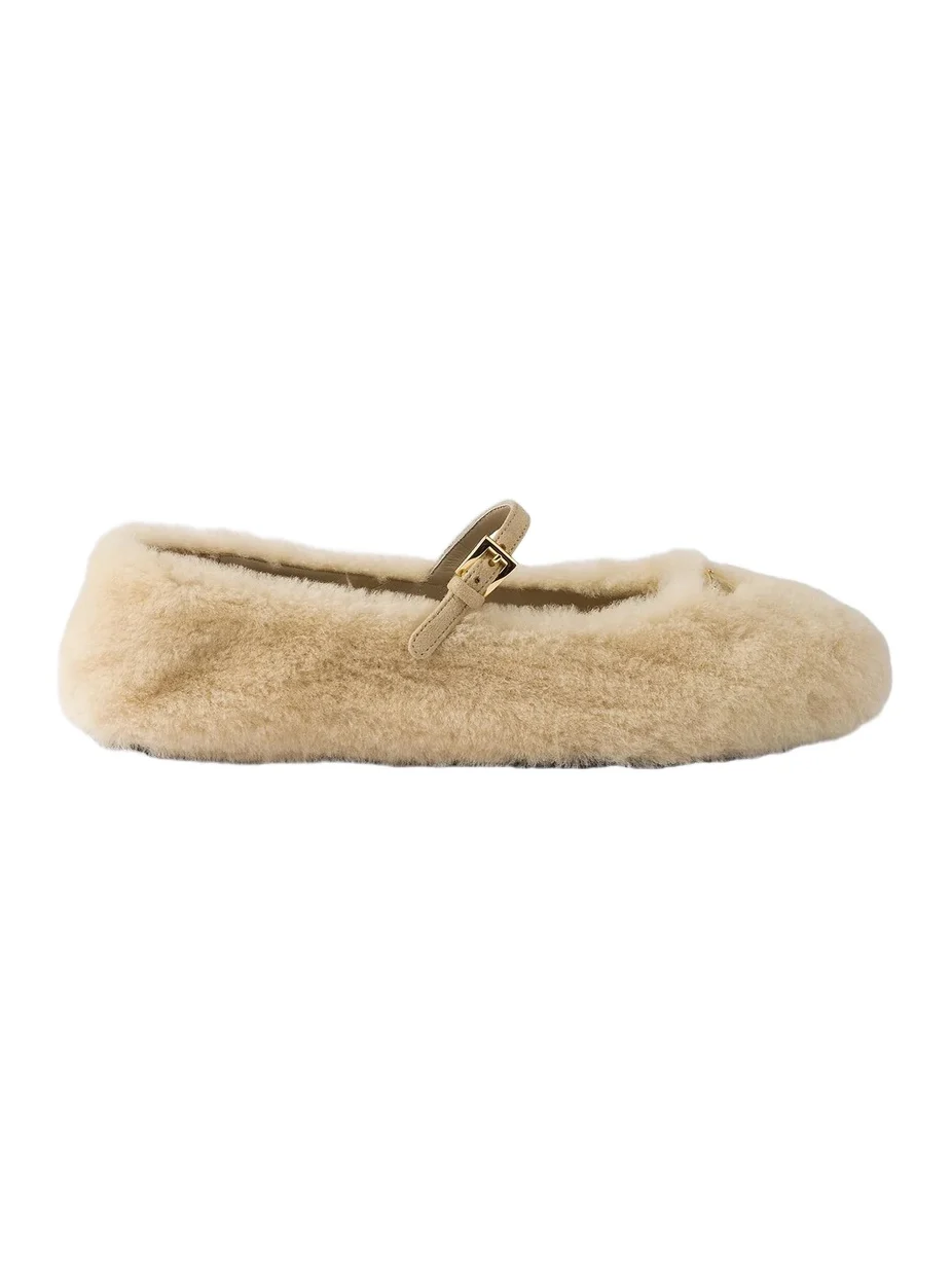 Women's Shearling Ballerinas Women's Shearling Ballerinas