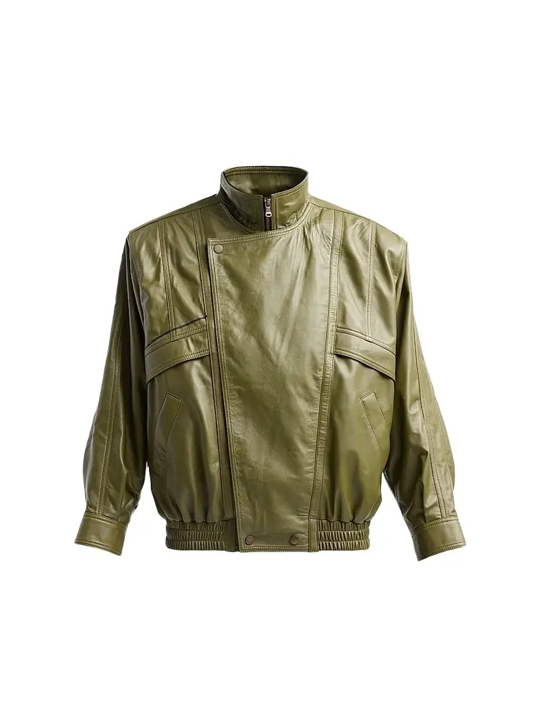 Ronny Kobo Women's Shanaya Leather Bomber Jacket
