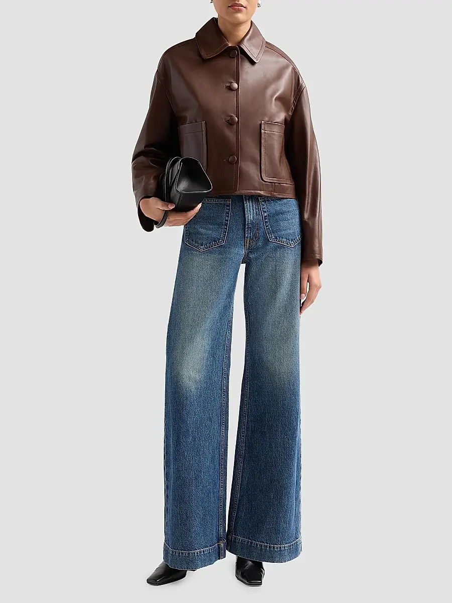 A.L.C. A. L.C. Women's Brooks Leather Jacket | Thumbnail 2 A.L.C. A. L.C. Women's Brooks Leather Jacket | Thumbnail 2