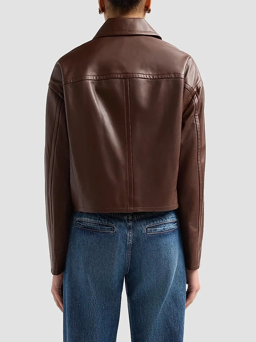 A.L.C. A. L.C. Women's Brooks Leather Jacket | Thumbnail 3 A.L.C. A. L.C. Women's Brooks Leather Jacket | Thumbnail 3